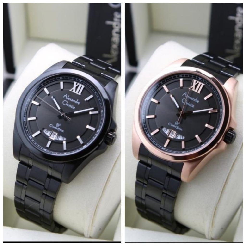 JAM TANGAN PRIA ALEXANDRE CHRISTIE 8659/ AC 8659MD/ 8659 ORIGINAL