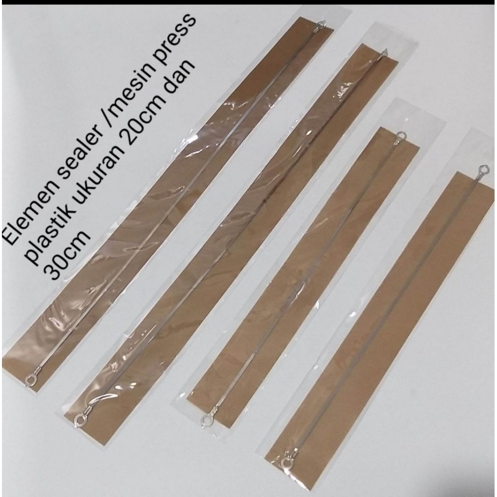 Elemen Element Kain Kawat Pemanas Mesin sealer Pemanas Press Plastik 20cm 30cm