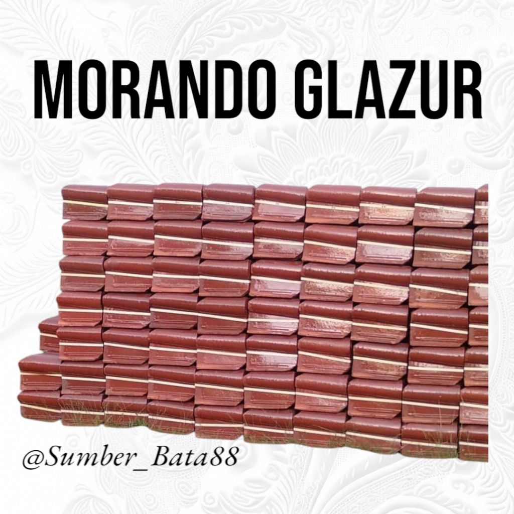 Genteng Jatiwangi Morando Glazur Asli | Genteng Jatiwangi Natural Premium | Genteng Jatiwangi Kerami