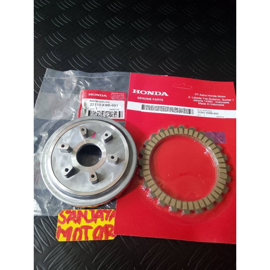 RUMAH ALKOP KOPLING + KAMPAS KOPLING REVO ABSOLUT BLADE 110 REVO FIT KWB