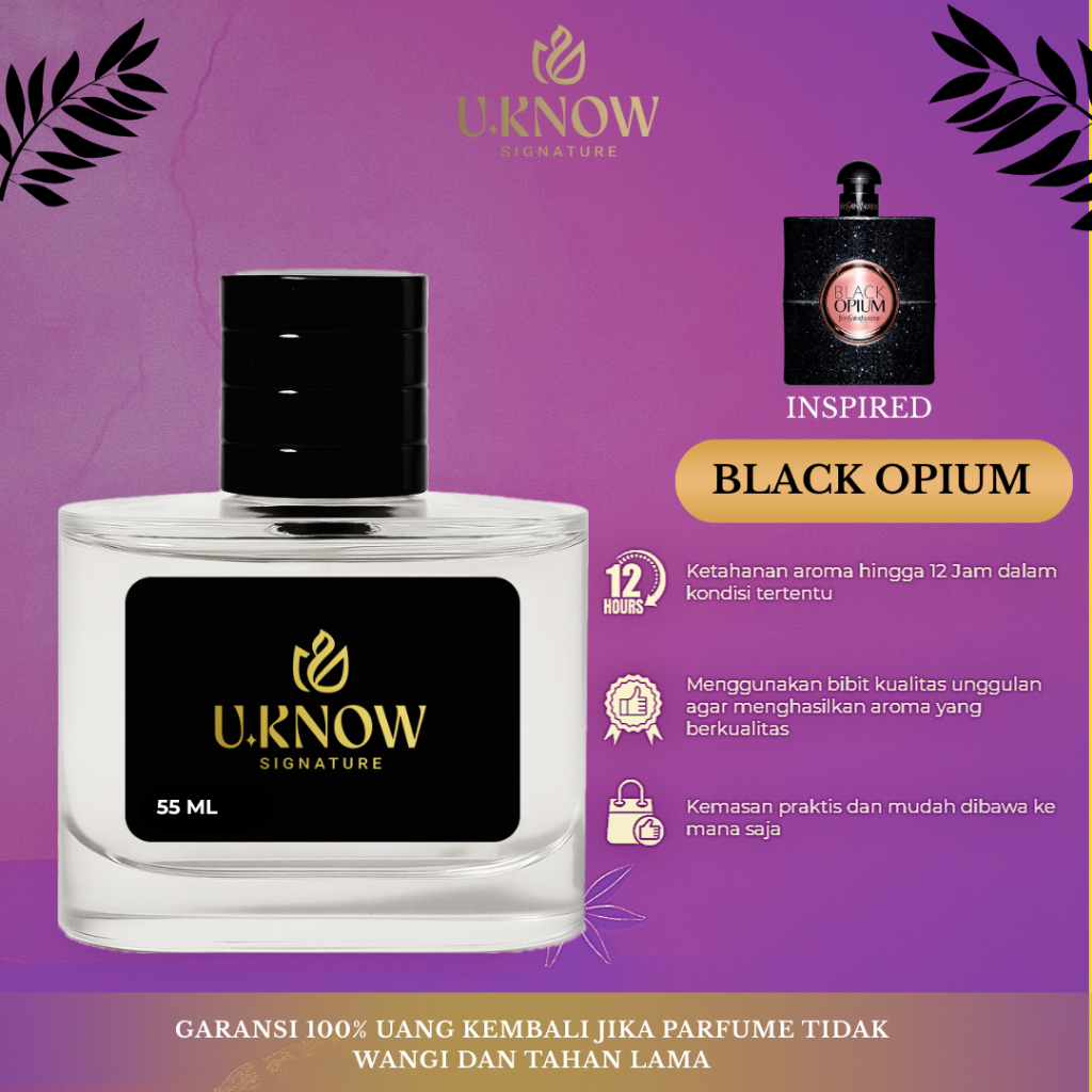 BLACK OPIUM - Favorite Parfume  - Parfume Best Seller Unisex by U.Know Signature