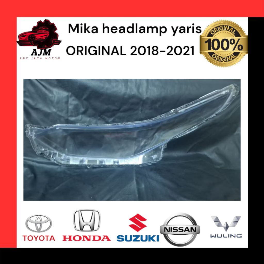 mika headlamp lampu depan yaris original copotan tahun 2018 2019 2020 2021