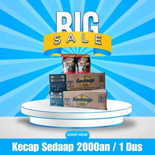Promo Kecap sedap 1 Dus/Karton kemasan 2000