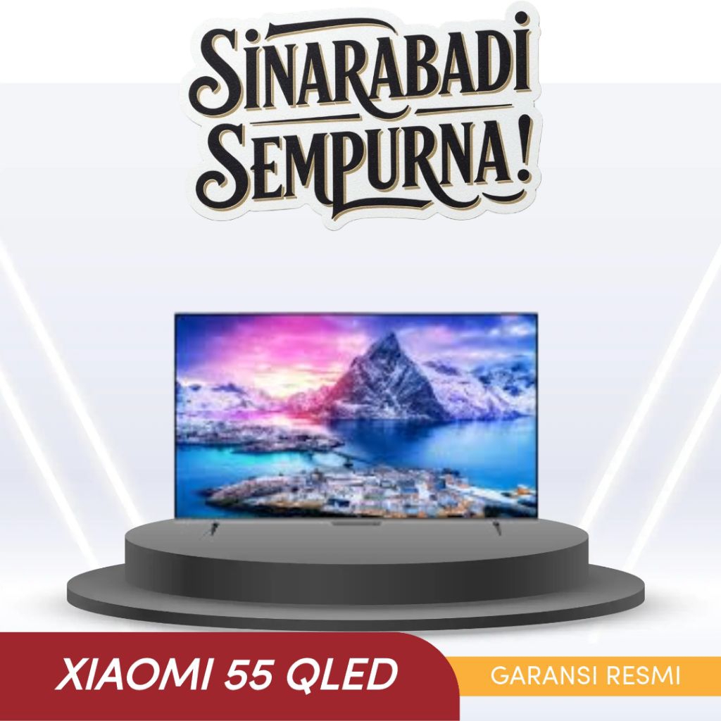XIAOMI 55 QLED ANDROID TV L55M6-EQG 4k Android TV 55 inch