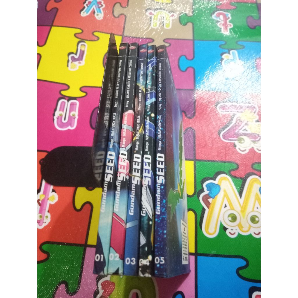Set Gundam SEED 1 - 5 End (Bekas) (2004)