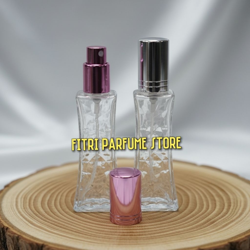 Botol parfum semprot spray kaca 20ml (SZ85)