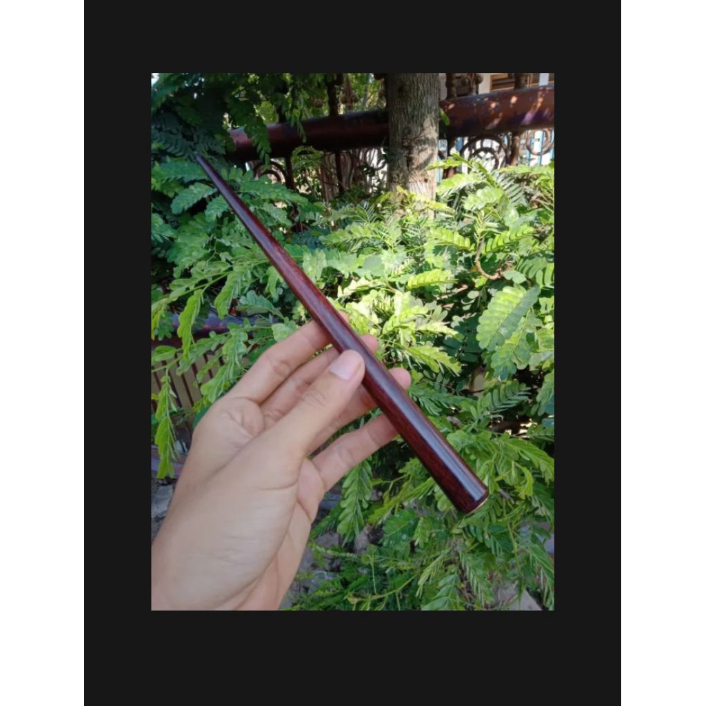 Once pipa cangklong padutan kayu galih asem 20cm timah