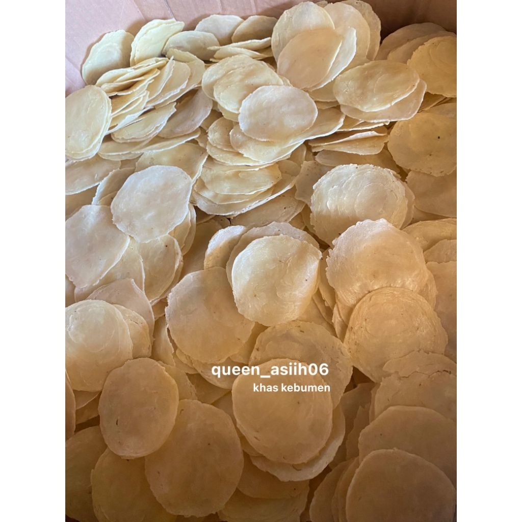 1Kg EMPING MELINJO BESAR TIPIS/Emping melinjo per 4-5 biji melinjo/Emping melinjo mentah tipis/Empin