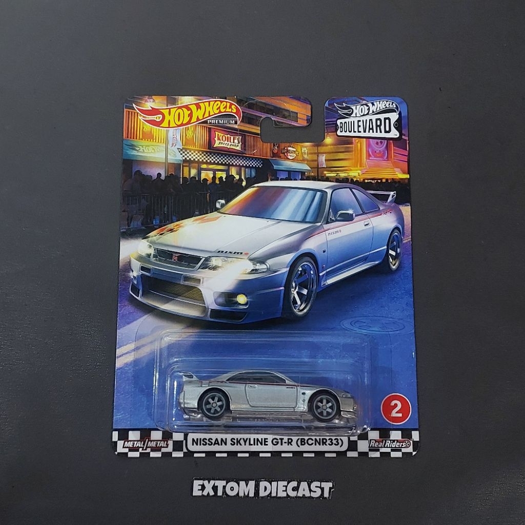 Hotwheels Nissan Skyline R33 Nismo Boulevard Buble Crack