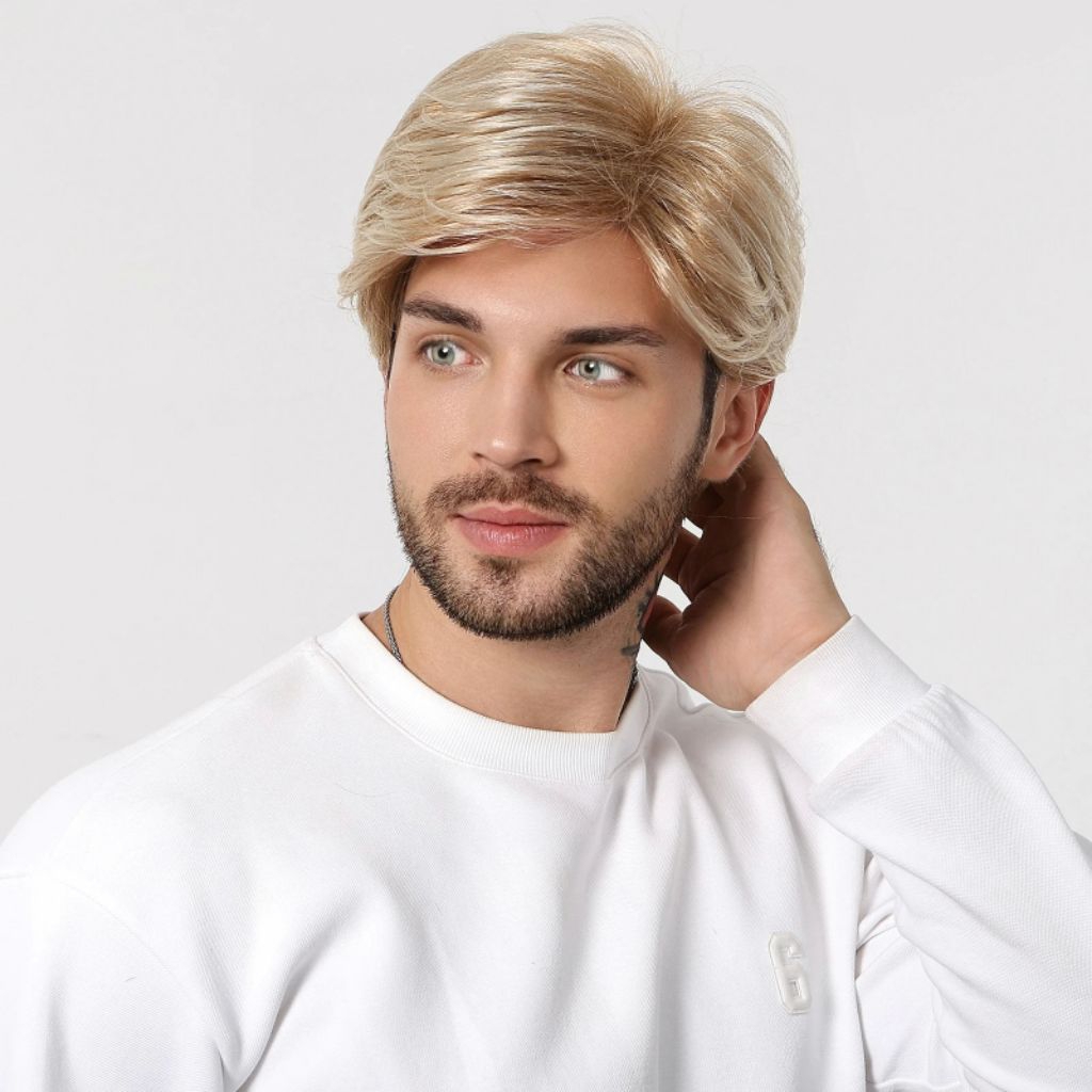 WIG PRIA PENDEK WIG PRIA SHORTY WIG PRIA PENDEK TRENDY WIG PRIA EUROPEAN STYLE WIG PRIA KEKINIAN WIG