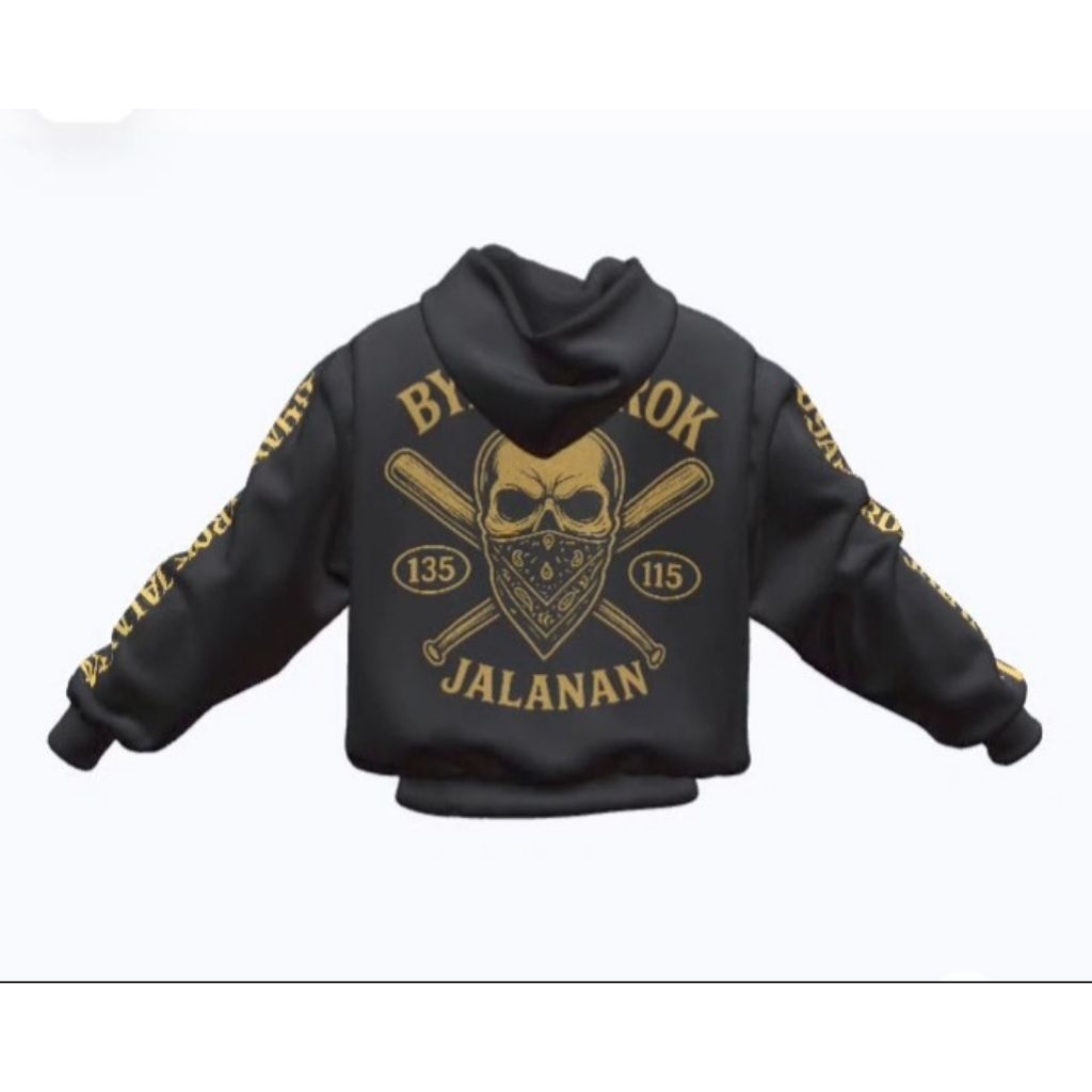 Hoodie rx king rx spesial byankerok jalanan 135 115
