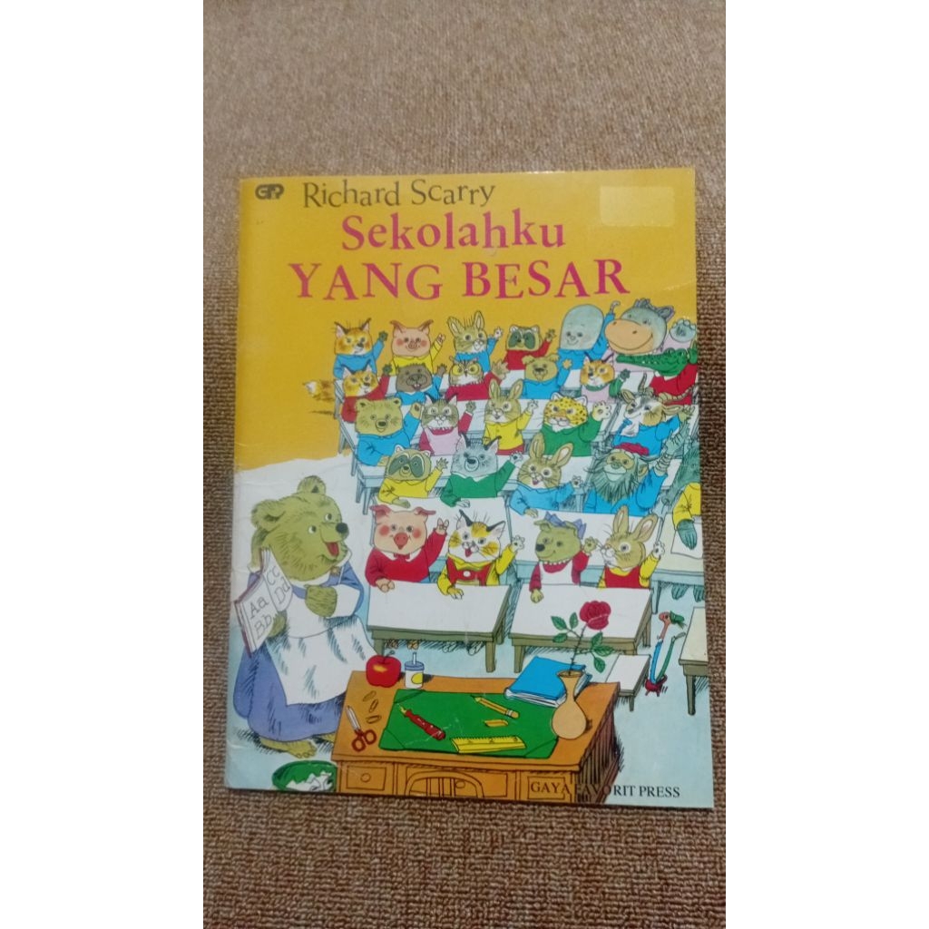 Richard Scarry Sekolahku Yang Besar 1989