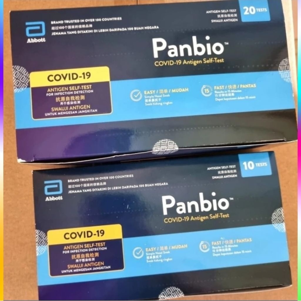 Panbio Abbott Singapore Nasal Antigen 1 box isi 20