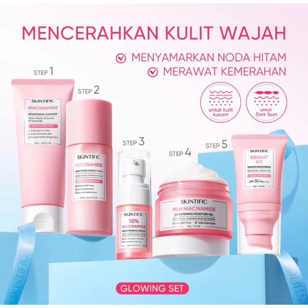 SKINTIFIC GLOWING SET