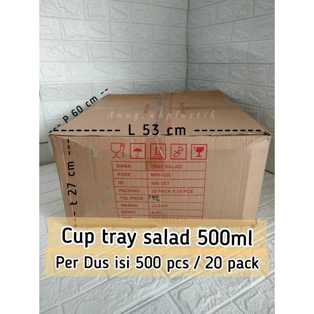 Mika Salad MB 100 / Mika Salad 500 ml / Mika Buah Potong PER KARTON