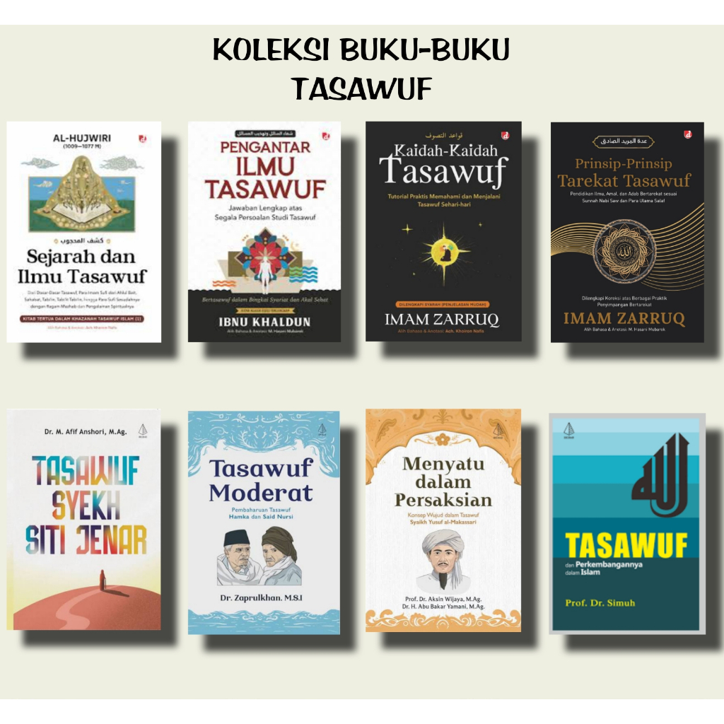 Buku Sejarah dan Ilmu Tasawuf, Kaidah Tasawuf, Tasawuf Modern, Ilmu Tasawuf