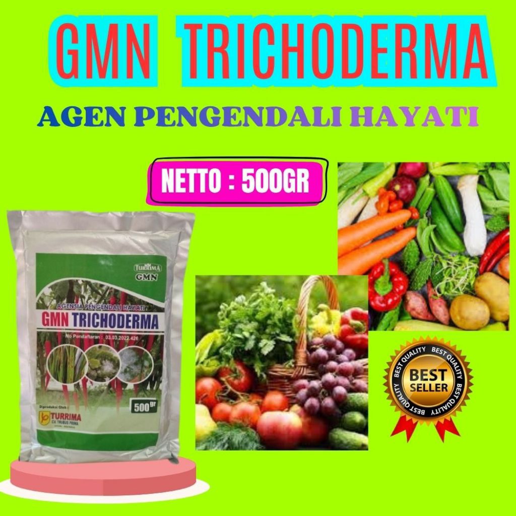 PROMO  Tricoderma Natural Control, Tricoderma Nogan Isi 500gram