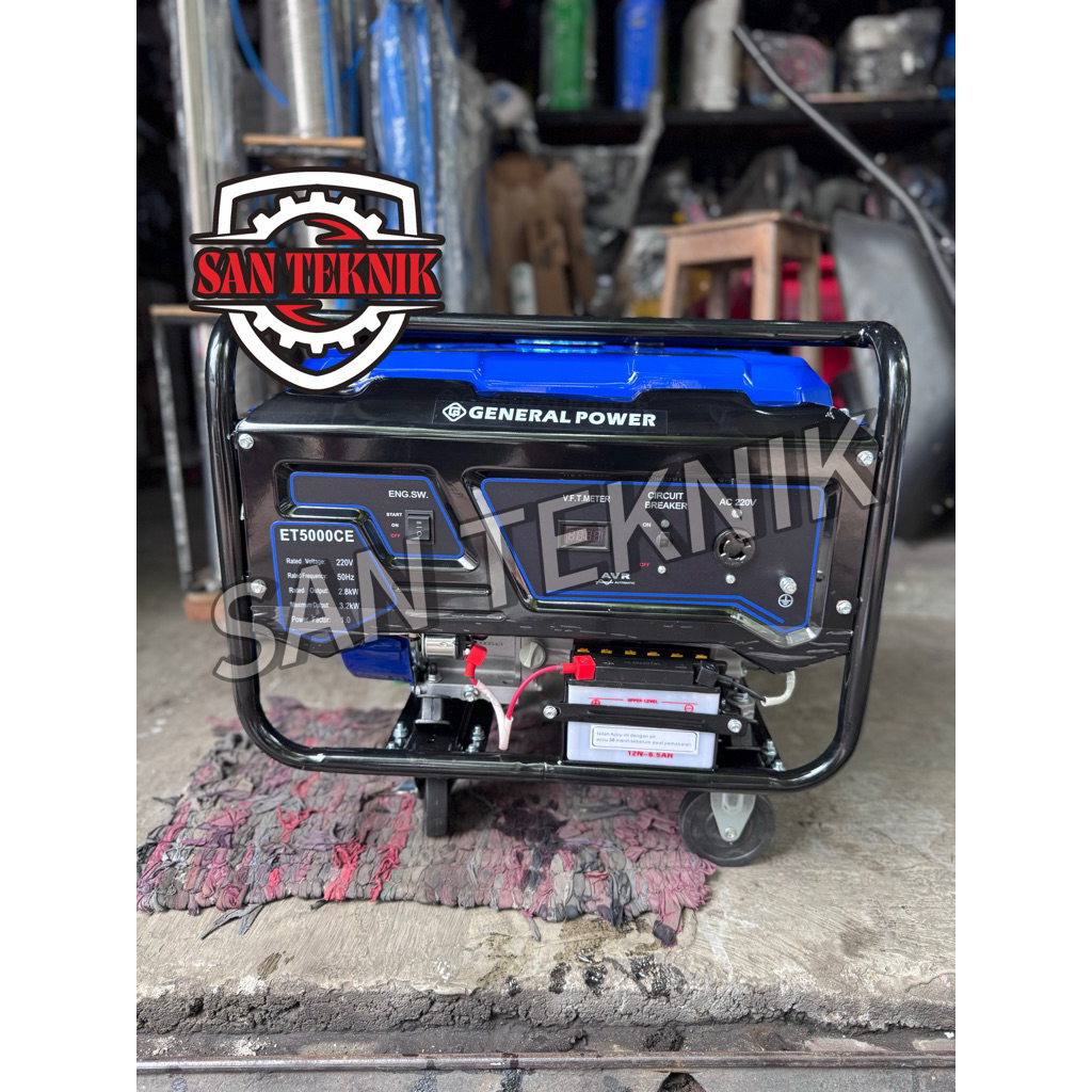 Genset General ET 5000 CE - 3200 Watt