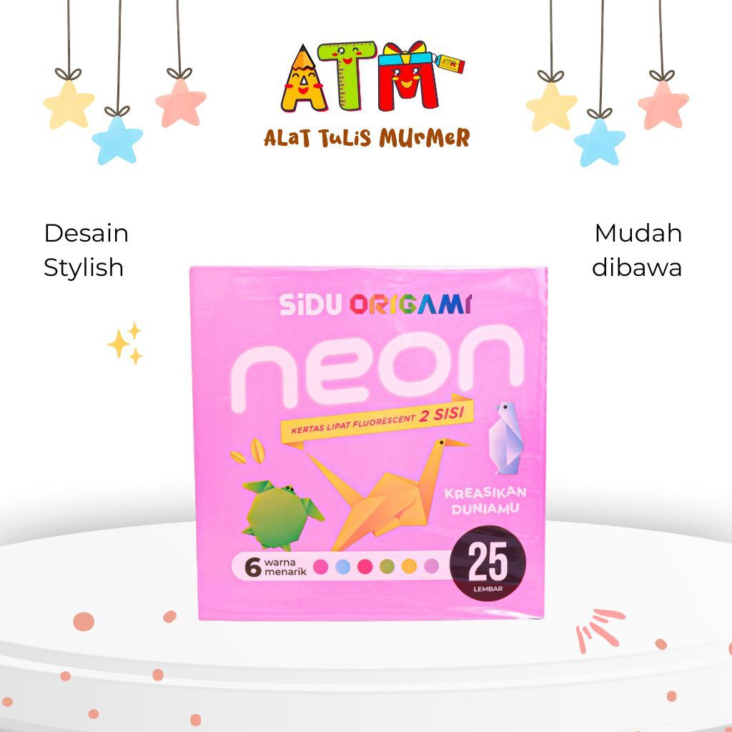 Kertas Lipat/Origami/SIDU ORIGAMI 20 X 20 SDU KS 25 MAXI  FLO