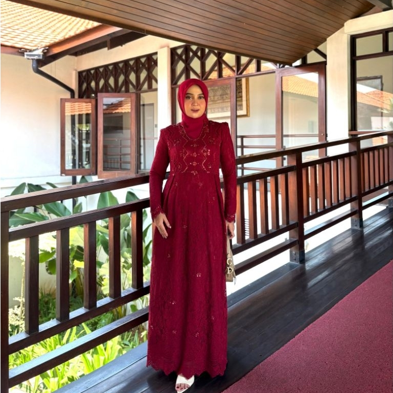 Dress Gaun Busana Merona Series Nuo Lambra