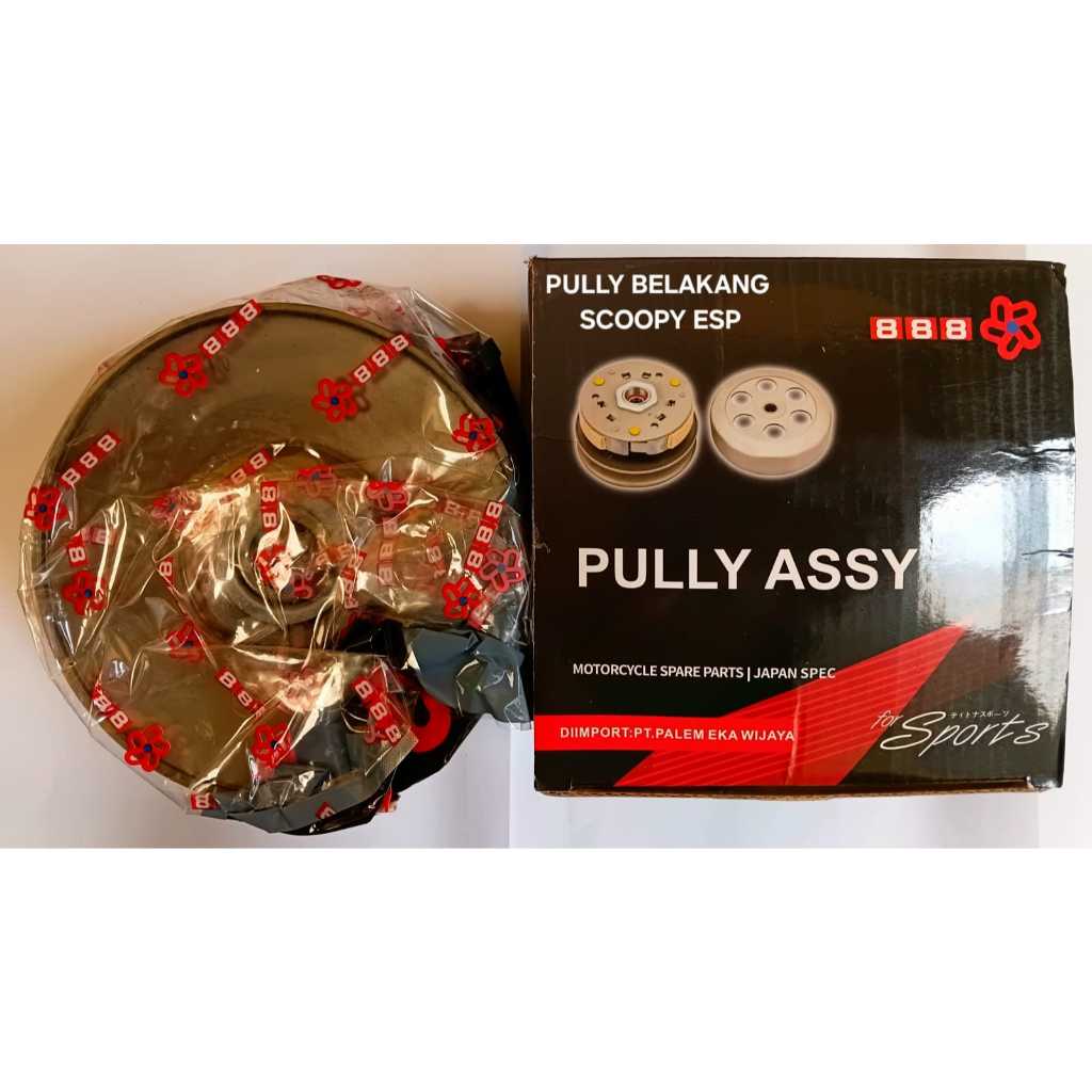 Pully Assy Belakang Scoopy Esp