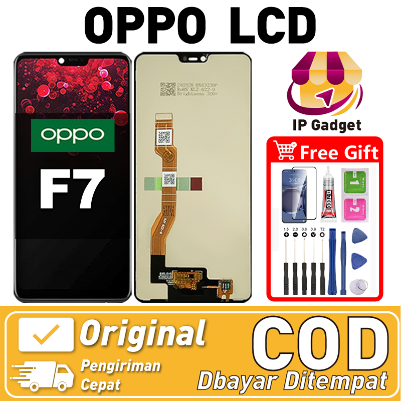 ORI FOR LCD OPPO F7 Fullset Original LCD HP OPPO F7 Asli Touchscreen Layar Sentuh HP COD
