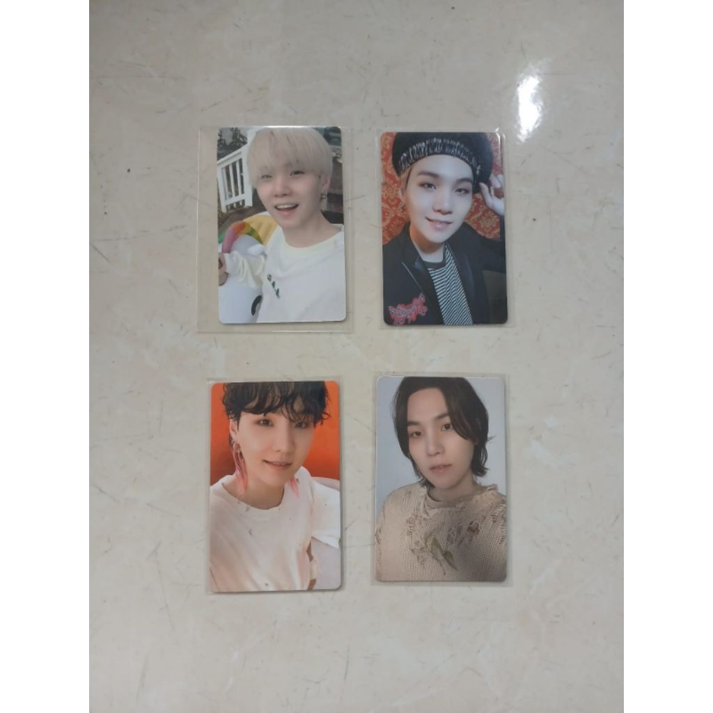 PHOTOCARD PC OFFICIAL BTS SUGA YOONGI