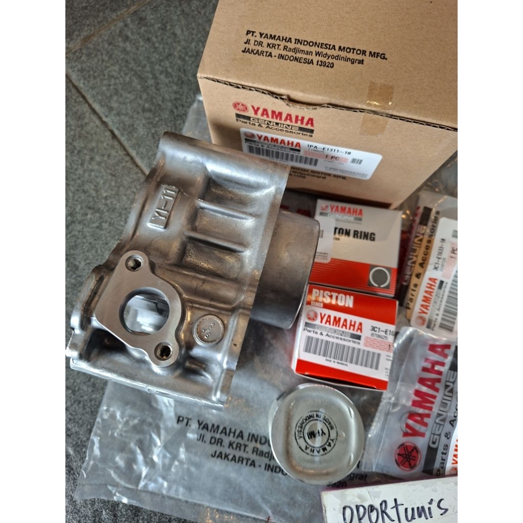 Boring blok seher sekher sekher piston  set kit Vixion lama NVL