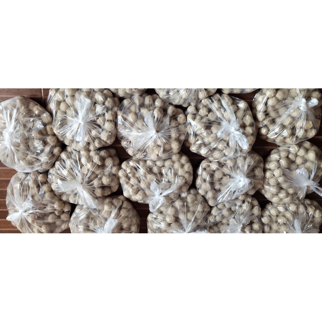 Bakso isi 100 bakso ayam campur sapi frozend food bonus saos sambal pedas