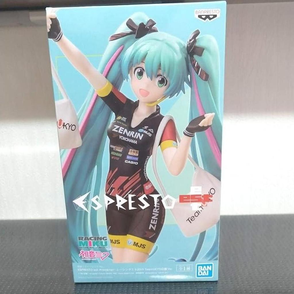 Banpresto Espresto Hatsune Miku Racing Miku 2019 Team UKYO Cheer Ver. Figure