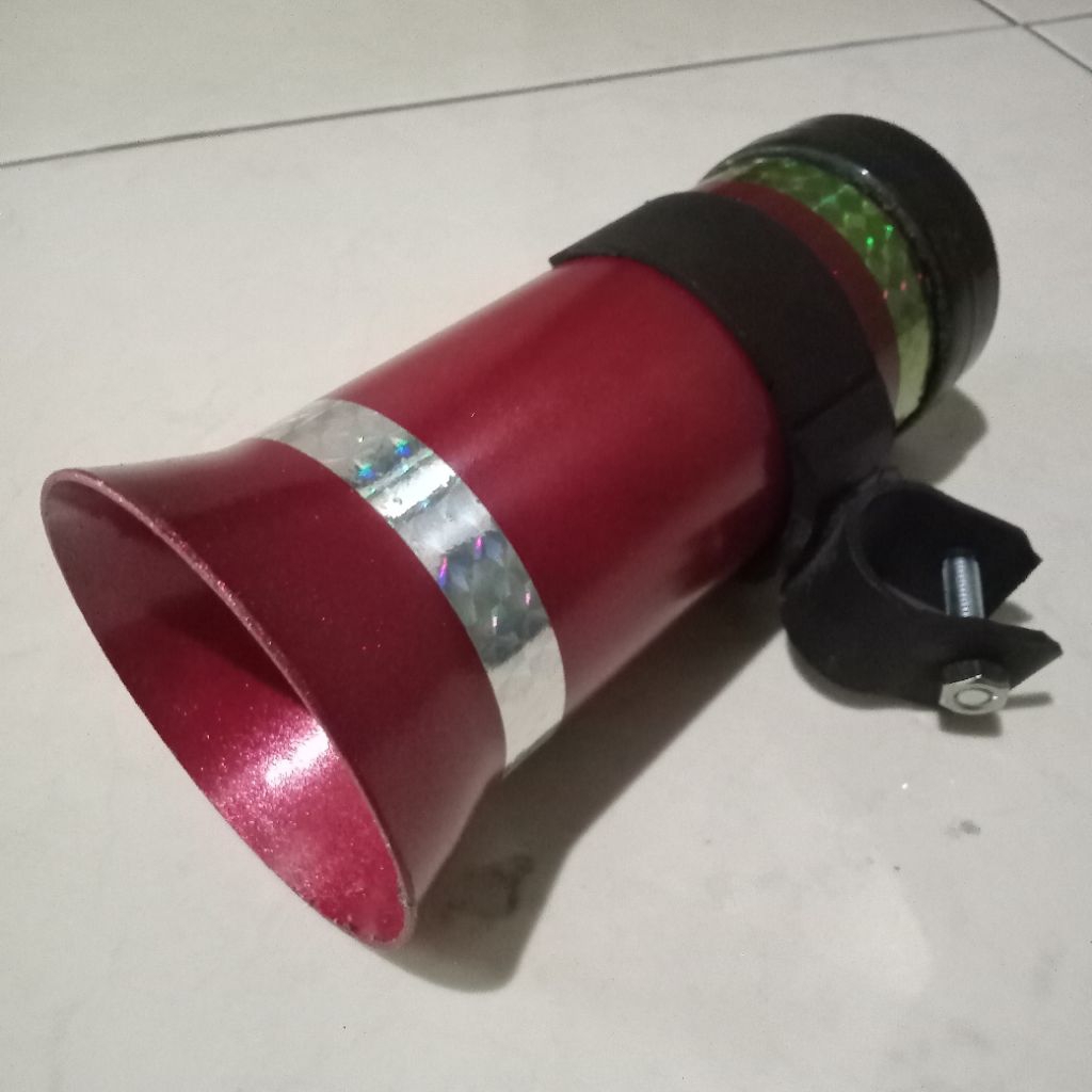Telolet basuri sepeda cas / klakson basuri / corong telolet
