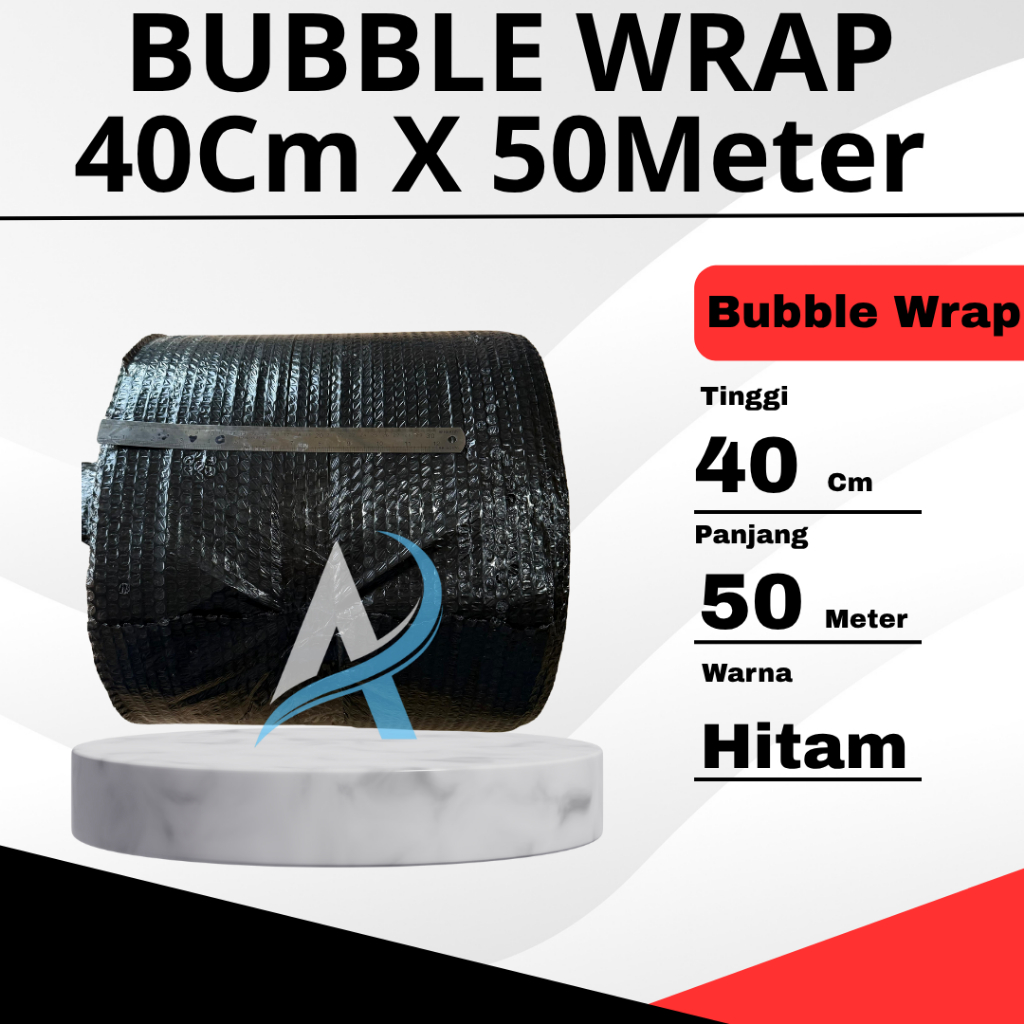 BUBBLE WRAP 40CM x 50M bubble wrap bening plastik bubble wrap bubble wrap hitam bubble wrap roll