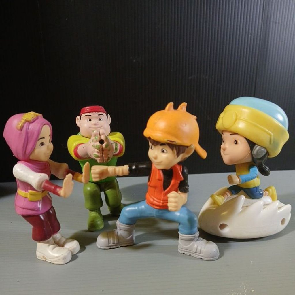 Figure Boboiboy BEKAS, Fang, yaya ying gopal