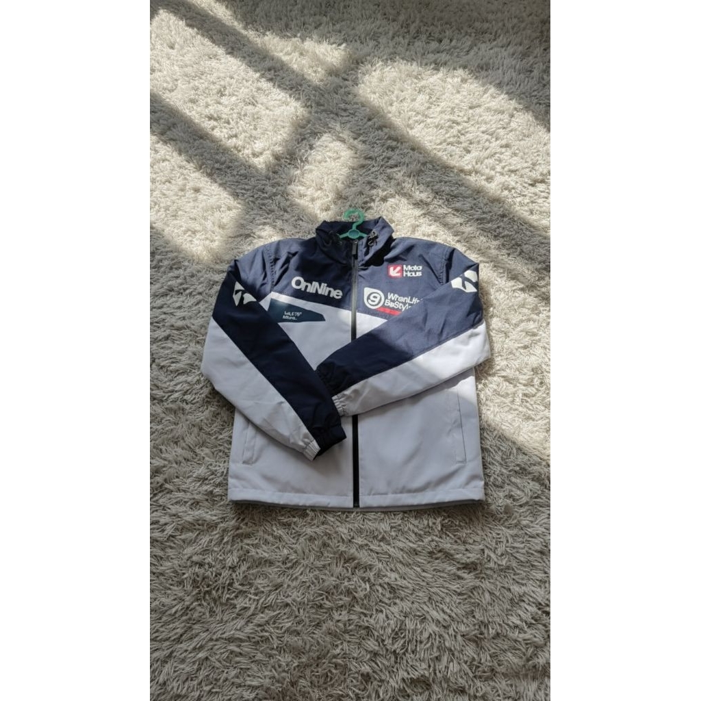 JACKET HALFLINE NAVY WHITE SERIES by ONEONENINE ORIGINAL BY KSR MOTOR SPORT