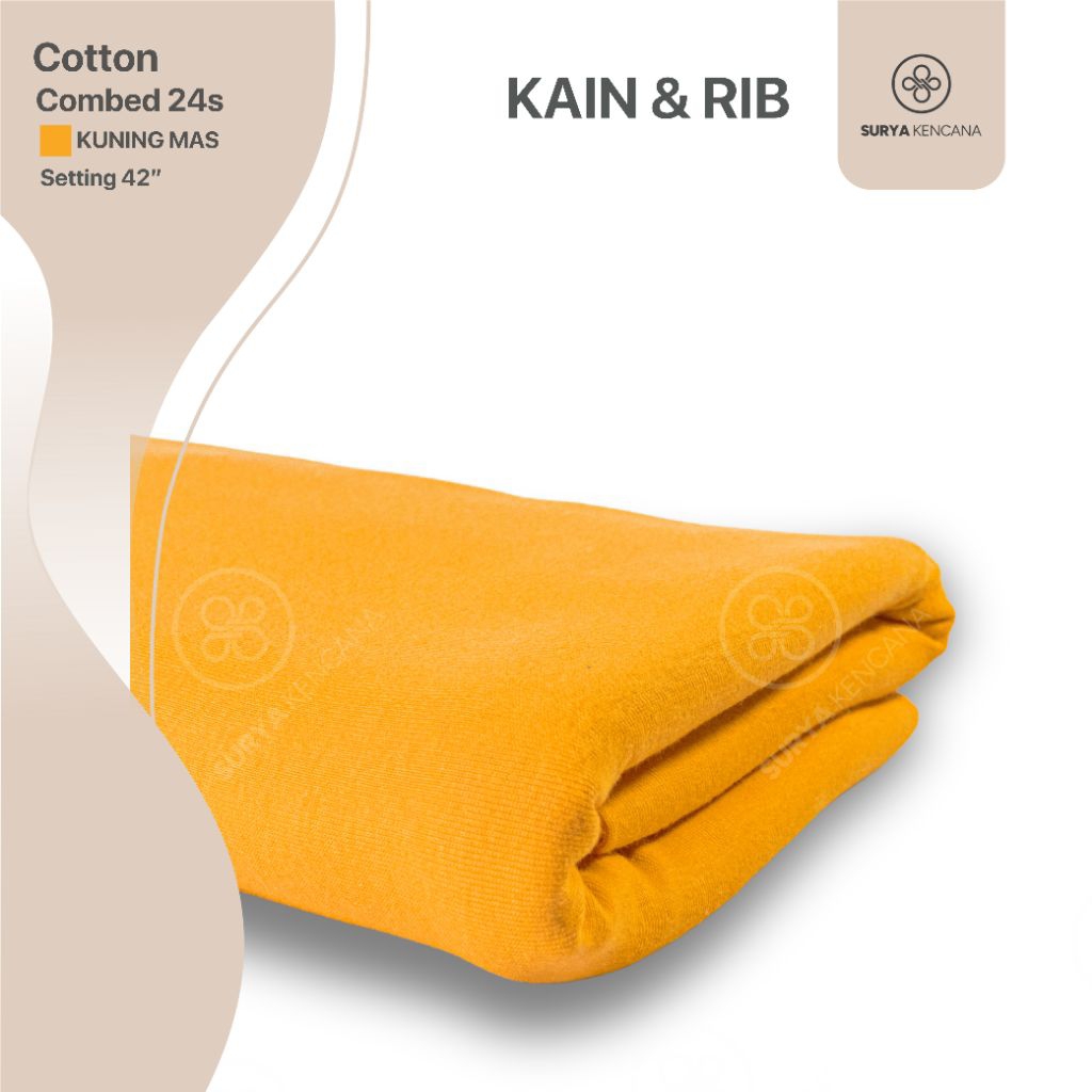 KATUN COMBED 24s WARNA SEDANG 1ROLL