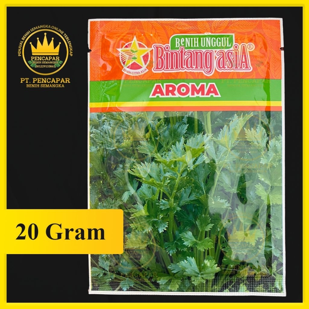 benih seledri AROMA isi 20gram