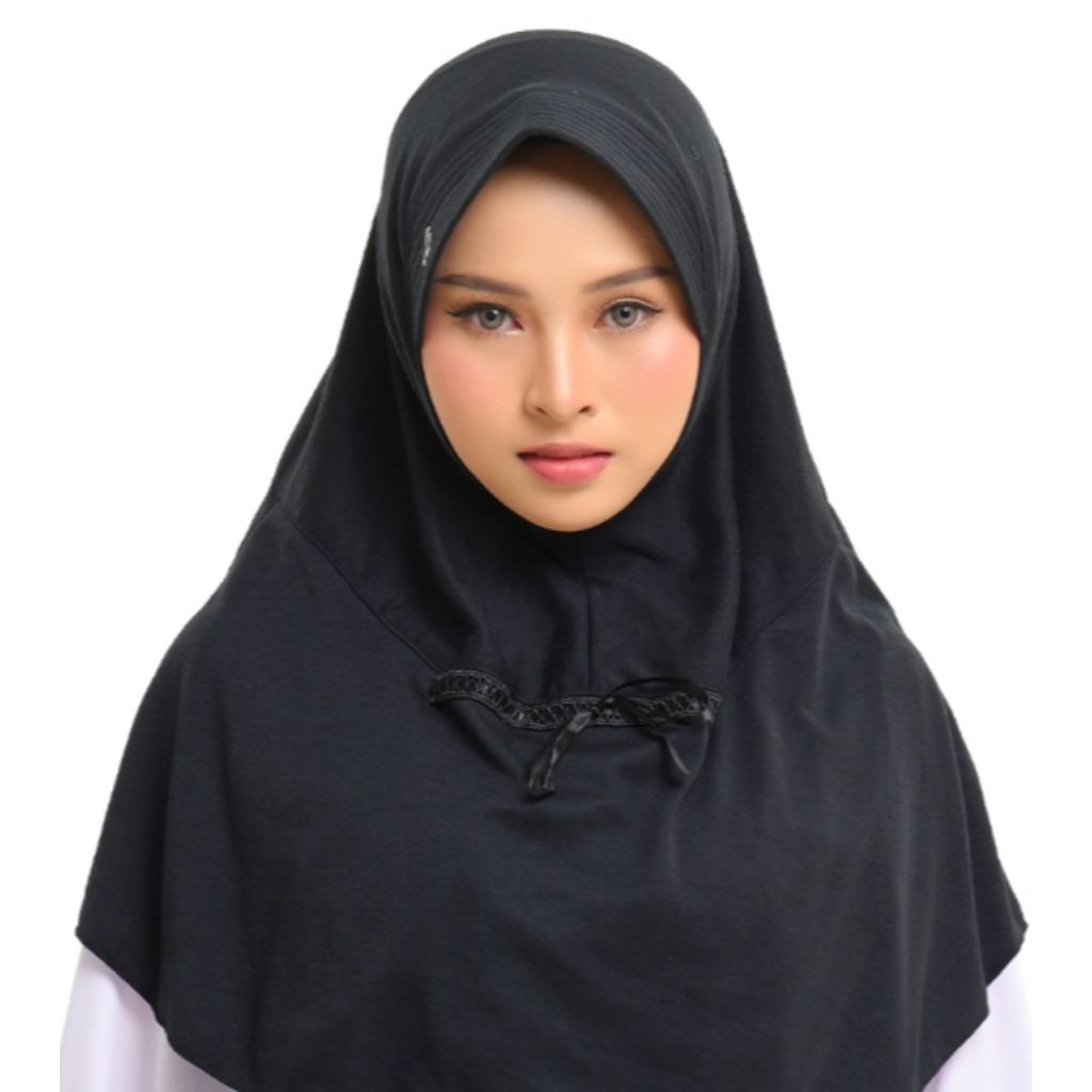 Jilbab Rabbani Ori Krd Kalia Hitam