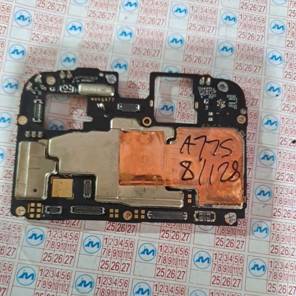 mesin oppo a77s refurbish ,ram 8/128 normal.