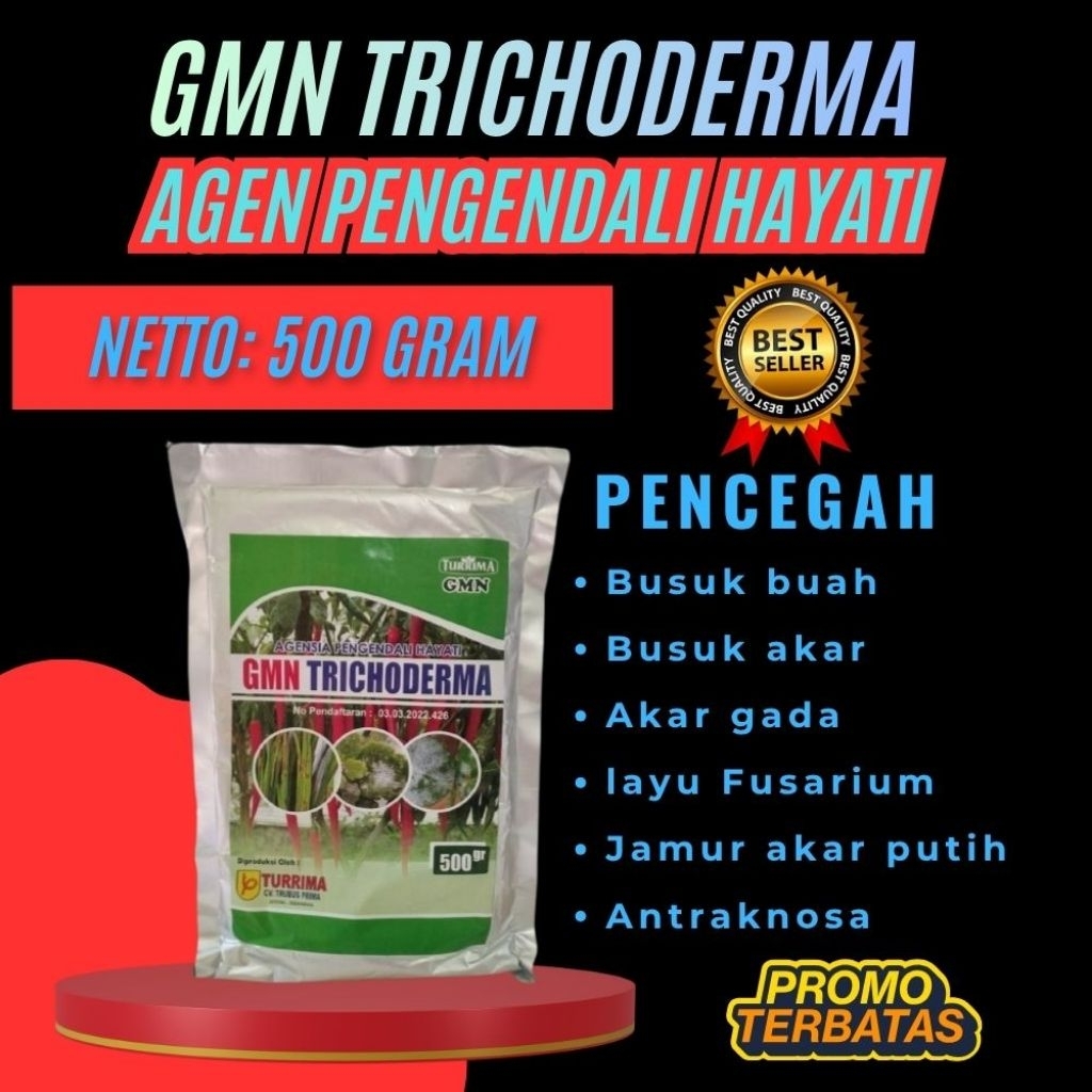 PALING LARIS  Tricoderma Murni, Tricoderma M21 Isi 500gram