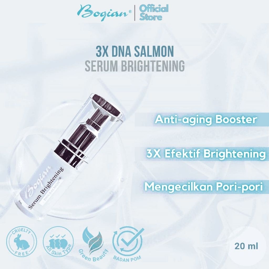Boqian Serum Brightening DNA Salmon Anti Aging 20ml (Bogian Serum DNA Salmon)