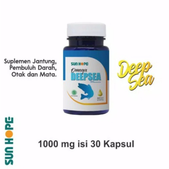 Sunhope Deep Sea Deepsea Sun hope Minyak Ikan Omega 3