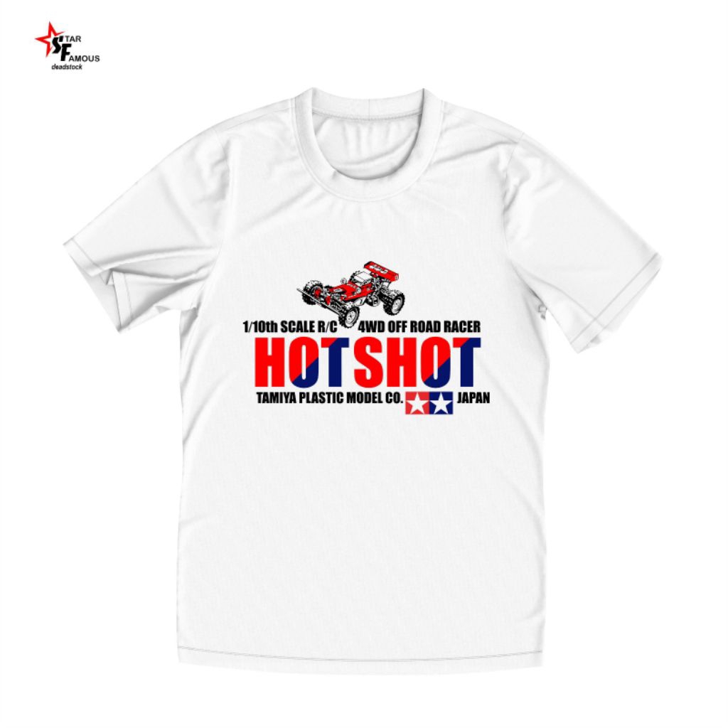 KAOS HOTSHOT | " TAMIYA JAPAN MODEL " Baju Game Mainan
