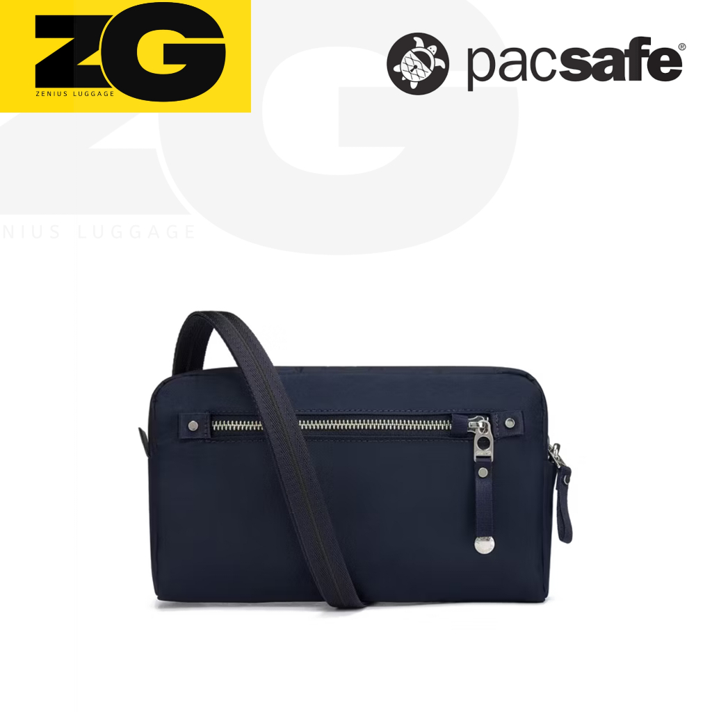 Sling bag PACSAFE anti maling original navy