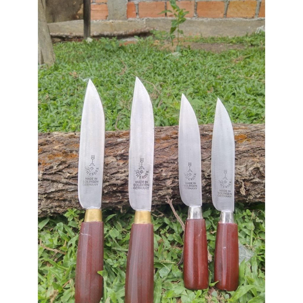 Pisau Herder Solingen Germany Pisau Jerman Pisau Seset Kulit Pisau Dapur