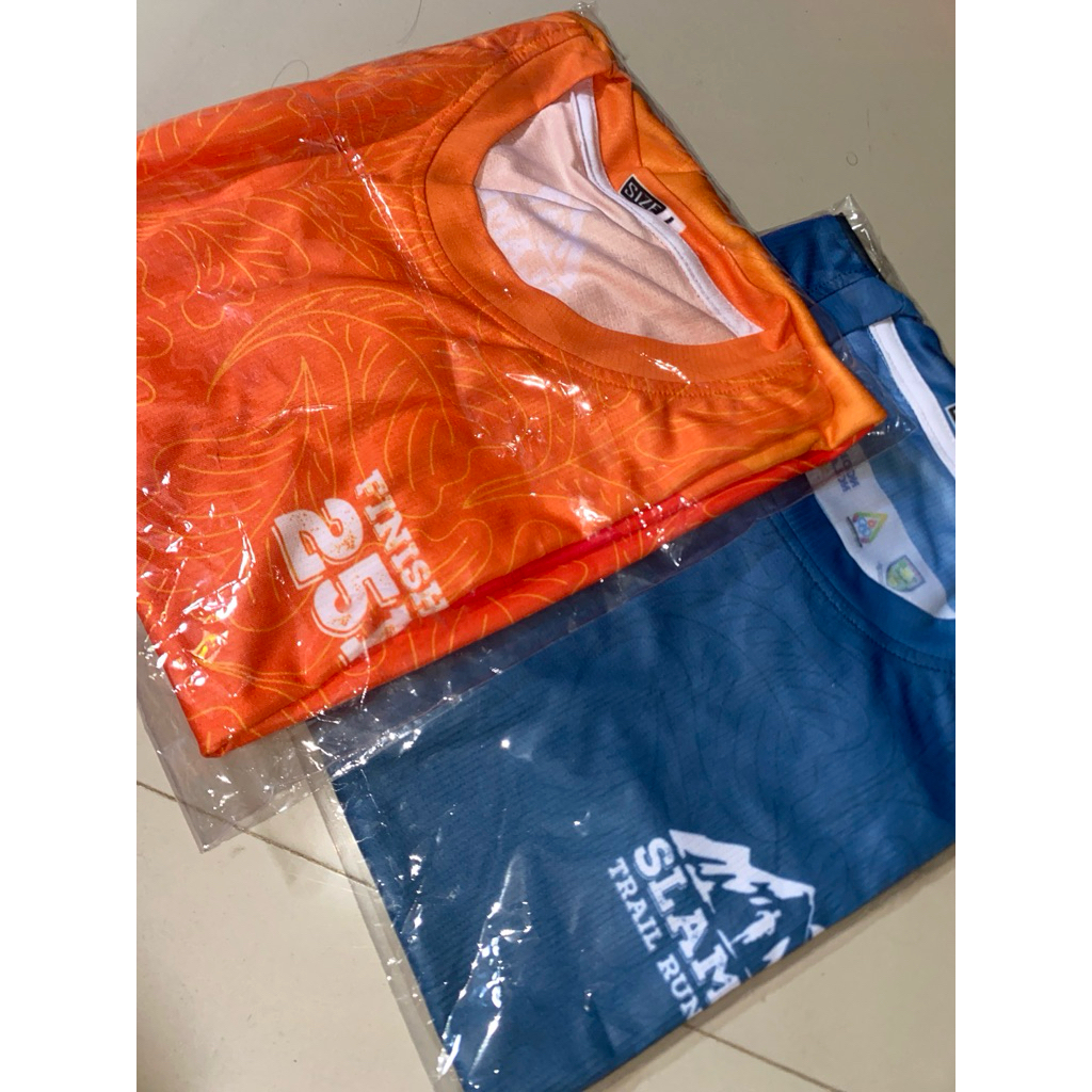 Jersey SlametTrailRun event + finisher size L
