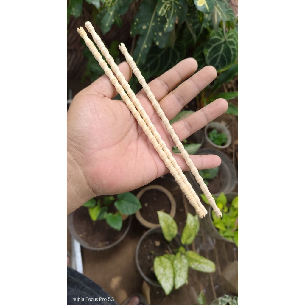 TANGKRINGAN PLECI, BURCIL BAMBU 7MM REP CUNGKOK ISI 1