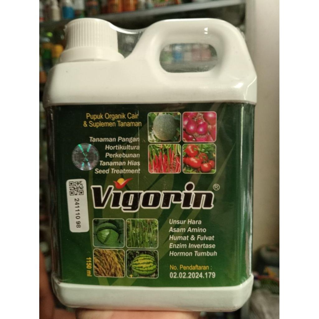 Pupuk Organik Cair Vigorin Asam Humat Cair dan Asam fulvat