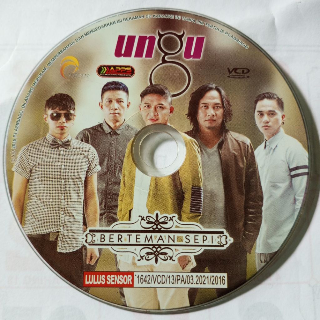 VCD Original Pop Ungu Berteman Sepi