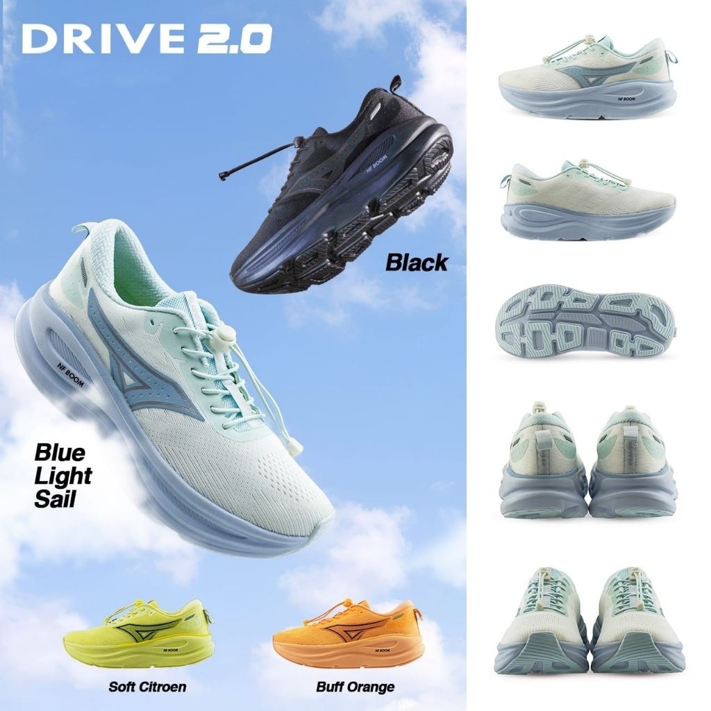 SEPATU RUNNING ARDILES DRIVE 2.0 - ORIGINAL SEPATU LARI ARDILES DRIVE 2.0