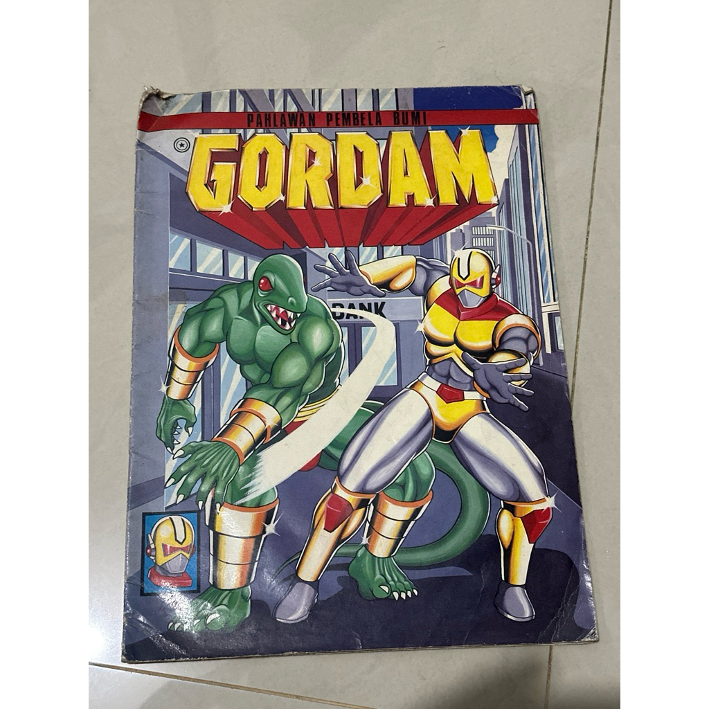Buku Komik Lokal Gordam Legend
